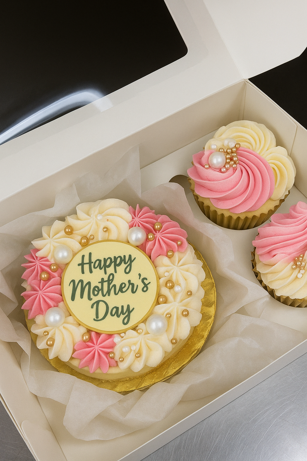 Combo minicake-cupcakes