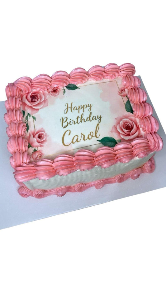 Photo Sheet Cake